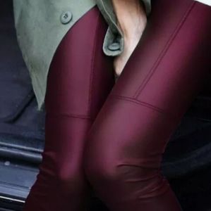 Faux leather  legging